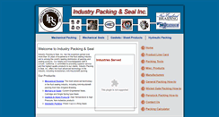 Desktop Screenshot of industrypacking.com
