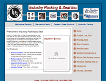 Tablet Screenshot of industrypacking.com